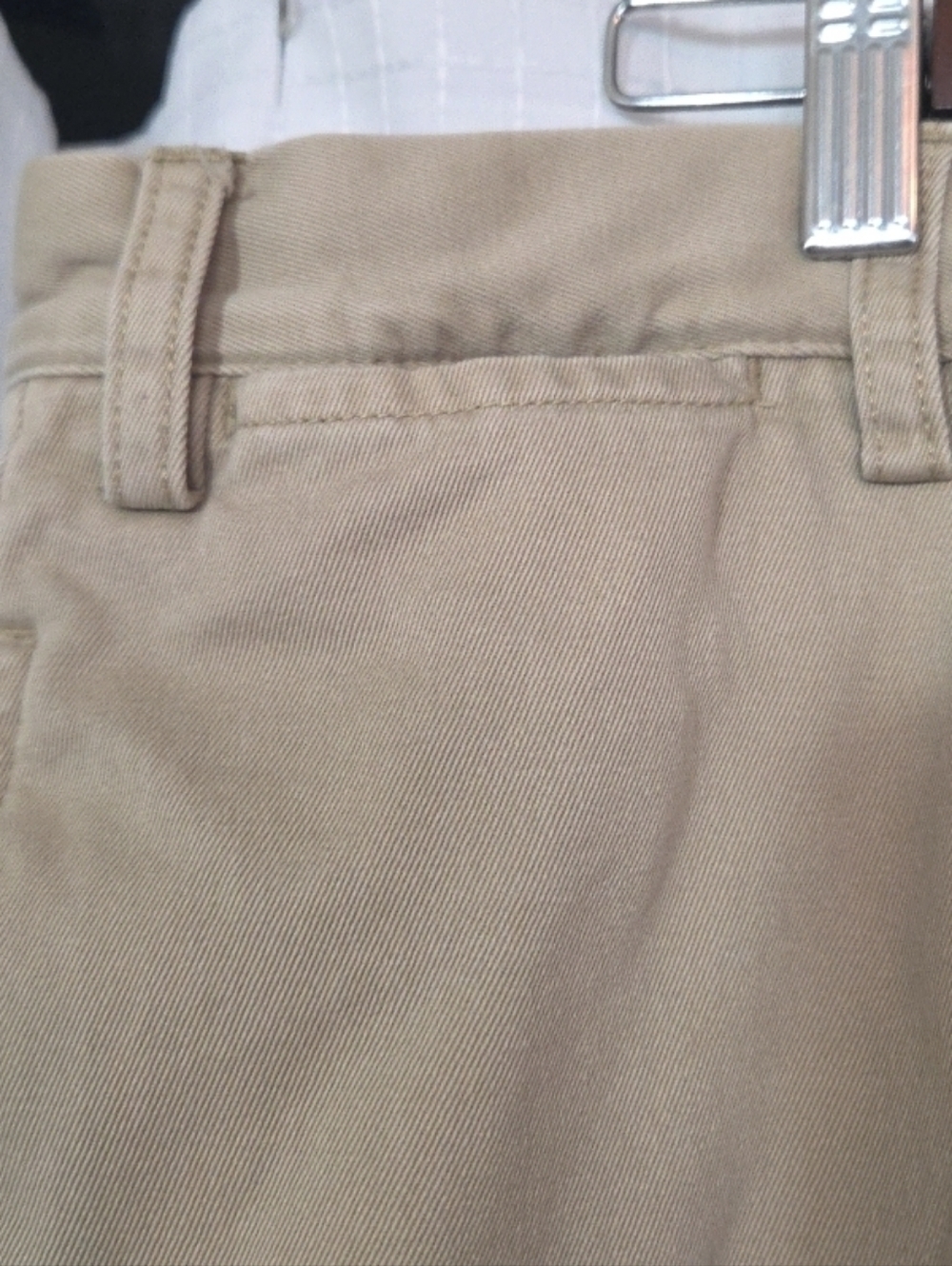 NAUTICA Clipper Chino Pants Men's Sz 40 x 30 Khaki Relax Fit Classic Preppy - Picture 2 of 6